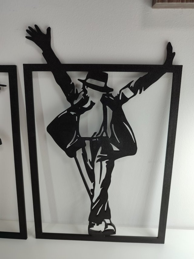 Set 3 Quadretti Michael Jackson