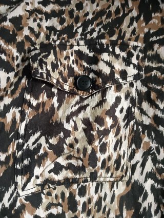Vestido Zara estampado animal print