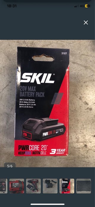Kit Taladro y Amoladora SKIL a Batería