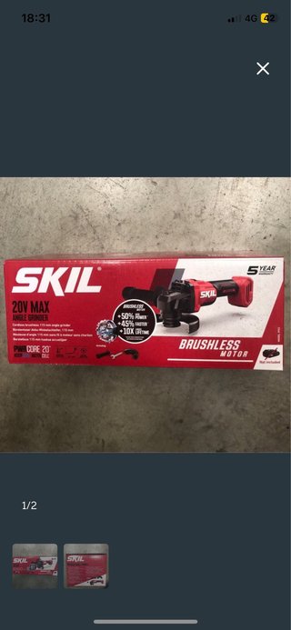 Kit Taladro y Amoladora SKIL a Batería