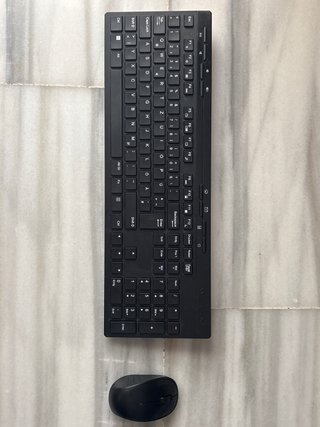 Teclado y ratón inalámbricos
