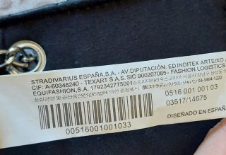 Borsetta tracolla nera Stradivarius