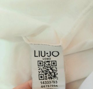 Maglietta Liu Jo Uomo Bianca