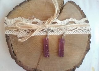 Pendientes artesanos