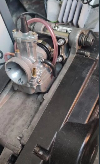 Carburador 24mm + Toma Derbi Variant