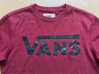 Sudadera Vans Granate Original