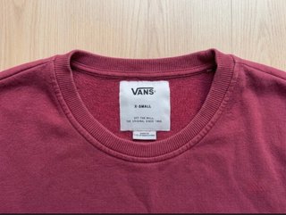 Sudadera Vans Granate Original