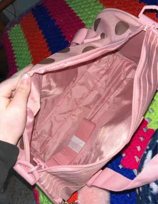 Bolsa Deporte/Viaje Rosa Lunares