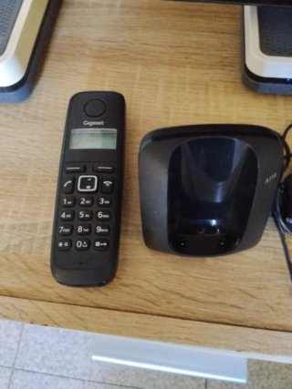 Teléfono Inalámbrico Gigaset A116 Negro
