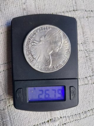 Moneda Antigua Carlos III 1803