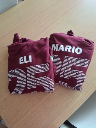 Sudaderas personalizadas con nombres