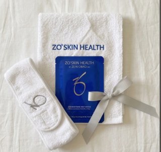 Mascarilla,Banda Skincare y Toalla Zo Skin Health