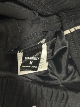 Pantalón Deportivo Vintage Negro