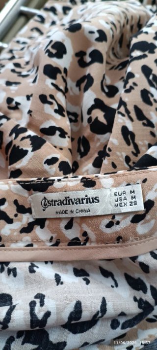 Falda pantalón estampado Leopardo Talla M