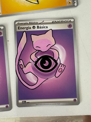 Carta Pokémon Mew Energía Custom