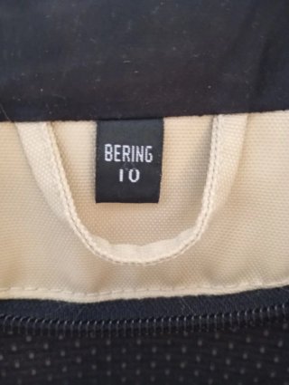 Chaqueta Bering Moto Mujer Beige