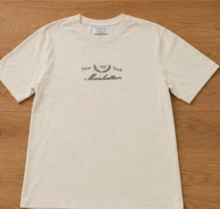 Maglietta uomo Primark beige Manhattan NYC