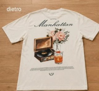 Maglietta uomo Primark beige Manhattan NYC