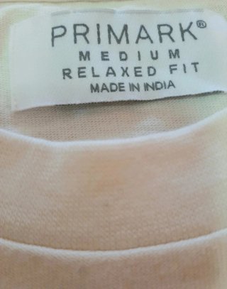 Maglietta uomo Primark beige Manhattan NYC