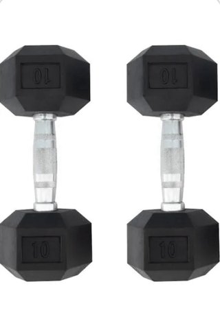 Mancuernas 10 kg c/u (Par)