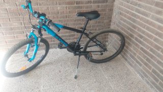 Bicicleta Rockrider 24" Azul Poco Uso