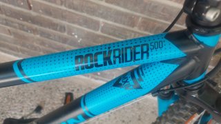 Bicicleta Rockrider 24" Azul Poco Uso