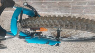 Bicicleta Rockrider 24" Azul Poco Uso