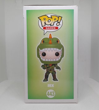 Funko POP Rex 443 Games Vinyl Figure Fortnite 2018