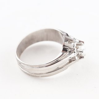 Anillo Caballero Oro 18K Diamante 0.60 cts