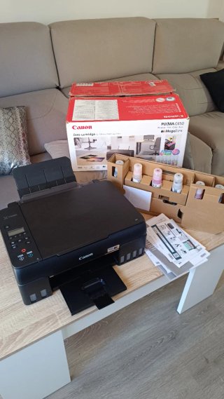 Impresora Canon PIXMA G650 MegaTank. Nueva