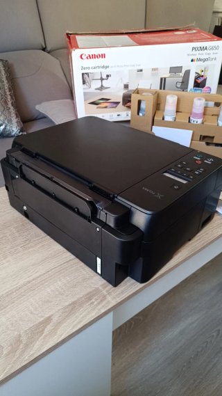 Impresora Canon PIXMA G650 MegaTank. Nueva