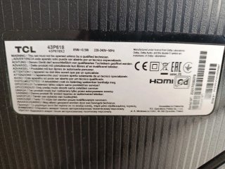 Smart TV TCL 43 pulgadas