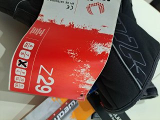 Guantes Moto Unik Negros Talla M