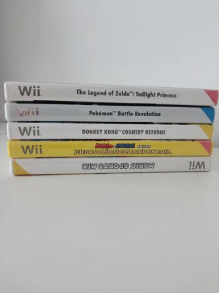 Pokémon + Zelda Wii +3 Cajas/Manuales Mario Donkey