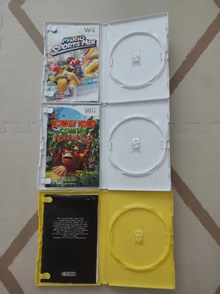 Pokémon + Zelda Wii +3 Cajas/Manuales Mario Donkey