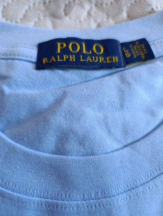 Camiseta Polo Ralph Lauren Azul celeste Talla L