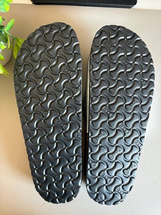 Sandalias Birkenstock Talla 39 Plata Dorada
