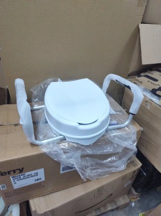 Elevador WC Adulto con Reposabrazos y Tapa