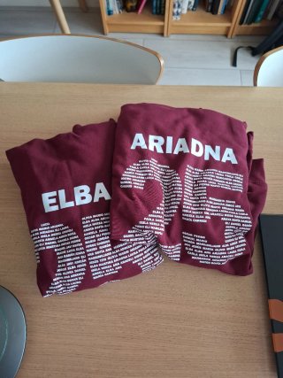 2 Sudaderas con nombres