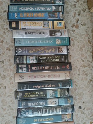 Lote 28 Películas VHS Cine Clásico Español
