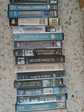 Lote 28 Películas VHS Cine Clásico Español