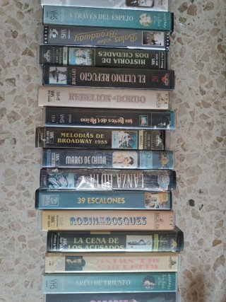 Lote 28 Películas VHS Cine Clásico Español