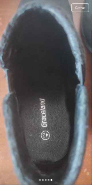 Botines ante negro