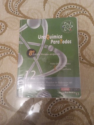 Libro de Química Bachillerato