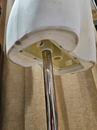 Busto maniquí mujer blanco base Talla  S/ XS