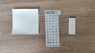 Teclado Apple A1243 USB + pegatina
