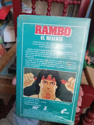 juguetes bootleg y figura rambo vintage años 80 90
