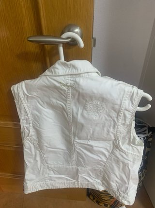 Chaleco Desigual Blanco