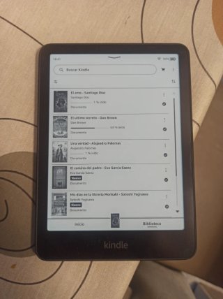 Kindle Paperwhite 12 Negro en perfecto estado