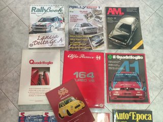 Lotto Riviste Auto d'Epoca Rally  lancia Delta Alf